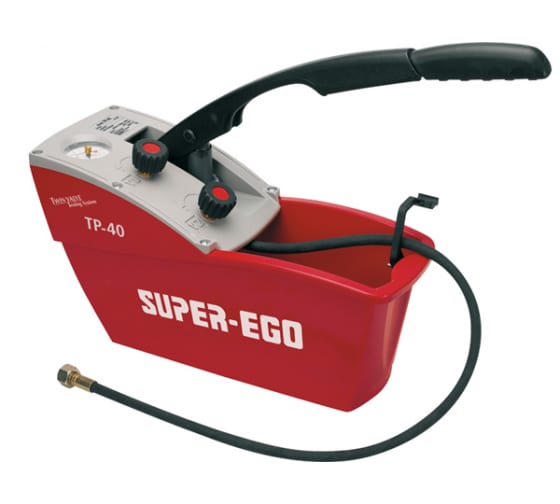 Ручной опрессовочный насос TP40-S для испытания давлением 0-50 бар SUPER-EGO