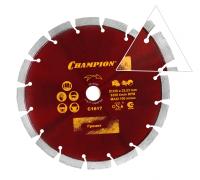 Алмазный диск CHAMPION Бетон+Гранит PRO 230/22,2/12